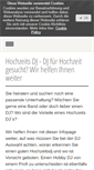 Mobile Screenshot of hochzeitsdj.org